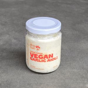 Jar Vegan Garlic Aioli Sauce 250gr (GF) at Warung Dua Hati in Canggu