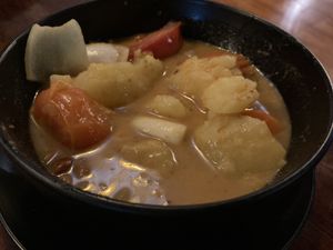 Massaman curry  at The Shell Lounge in Koh Phangan