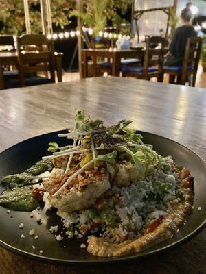 Roasted cauliflower  at The Shell Lounge in Koh Phangan