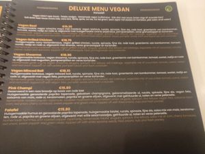 Vegan Delux menu at Kwat - Kebab With A Twist in Antwerpen