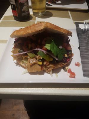 Soy beef pita at Kwat - Kebab With A Twist in Antwerpen