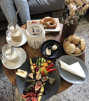 Werkstatt Frühstück mit Chai Tee   at Werkstatt Kaffee in Ergolding