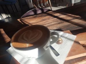 Cappuccino at Werkstatt Kaffee in Ergolding