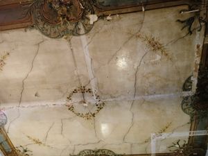 The ceiling! at Coffee Place in Tbilisi