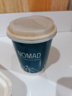 Latte with alpro oat milk at DUB - Nomad - T1 in Dublin