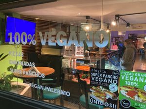 Front at Vegan Palermo in Buenos Aires
