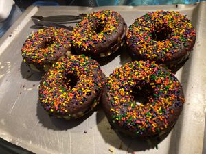 Donuts at Vegan Palermo in Buenos Aires