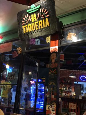   at La Taqueria in Bocas Del Toro