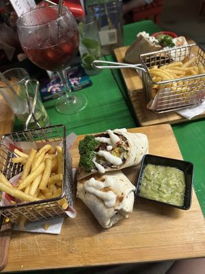   at La Taqueria in Bocas Del Toro