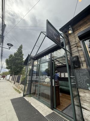 Outside  at La Colona in Puerto Natales