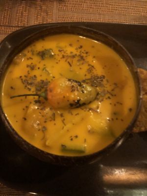 Encocado vegetariano   at Rebelión in Cartagena