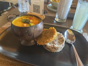 Encocado vegetariano  at Rebelión in Cartagena