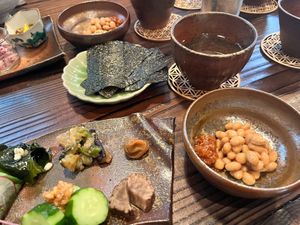 Vegan Breakfast at Yuzaka - Natural & Sustainable Inn in Kazuno