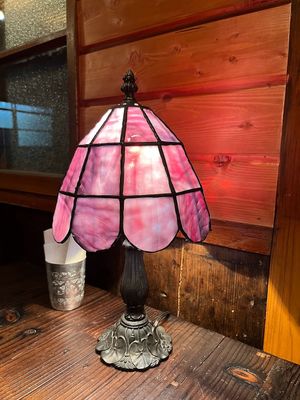 dining table lamp at Yuzaka - Natural & Sustainable Inn in Kazuno