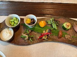 breakfast at Yuzaka - Natural & Sustainable Inn in Kazuno