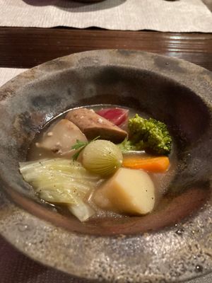 soup at Yuzaka - Natural & Sustainable Inn in Kazuno