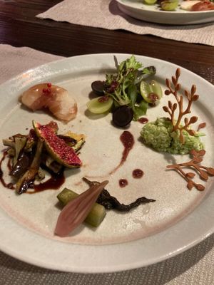 appetizer plate at Yuzaka - Natural & Sustainable Inn in Kazuno