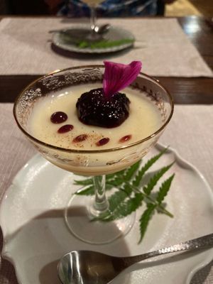 dessert at Yuzaka - Natural & Sustainable Inn in Kazuno