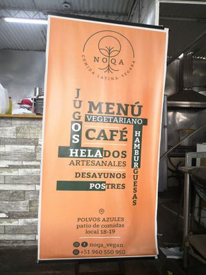 No worries, it's all vegan at Noqa Vegan in Lima