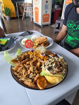 Trio marino at Noqa Vegan in Lima