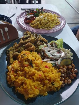 trio marino at Noqa Vegan in Lima