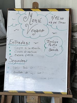   at Noqa Vegan in Lima