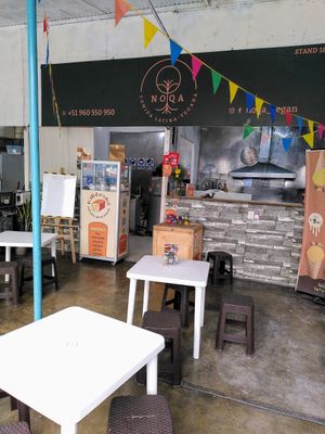 Atmosphere at Noqa Vegan in Lima