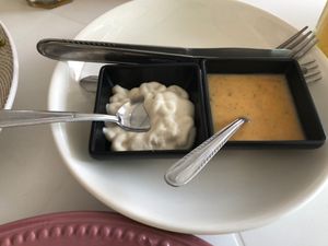 Sauces   at Noqa Vegan in Lima