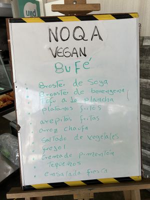 Bufé el sábados   at Noqa Vegan in Lima