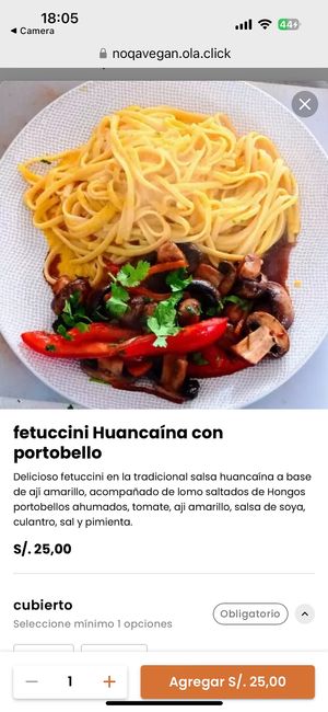   at Noqa Vegan in Lima