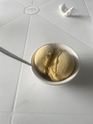 Locuma ice cream  at Noqa Vegan in Lima