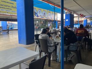 Seating  at Noqa Vegan in Lima