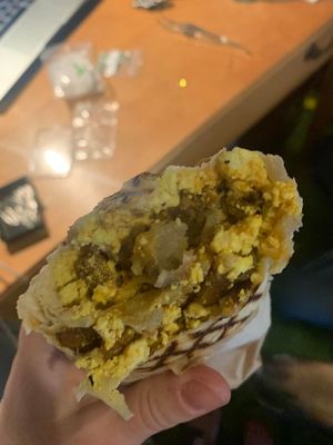 The new tofu wrap. at Mildred's - Crossroads in Kansas City