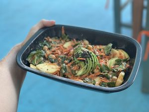 Vegan ceviche  at El Bunker in Bucerias