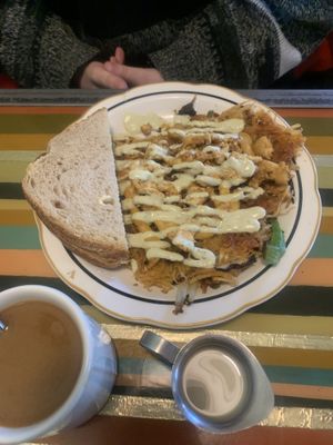 South side hash  at Modern Times Cafe in Minneapolis