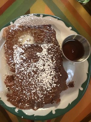 Vegan French toast   at Modern Times Cafe in Minneapolis