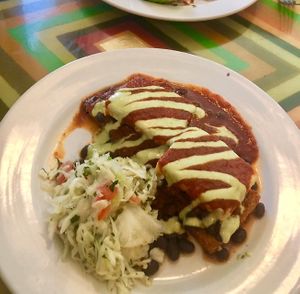 Polenta perfection  at Modern Times Cafe in Minneapolis