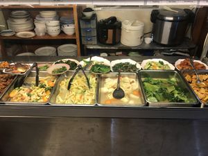 Buffet lunch at Karuna in Semarang