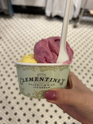   at Clementine's Naughty & Nice Creamery in St Louis