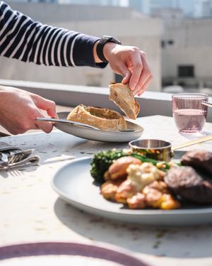 焗忌廉非海鮮湯  at JAJA in Hong Kong Island