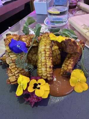 Loved these corn ribs!  at JAJA in Hong Kong Island