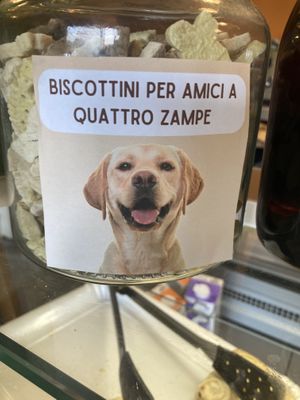 Maggie’s treats  at La Drogheria Veg in Rome