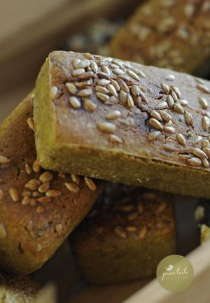 Gluten free bread   at Pure Taste in Chisinau