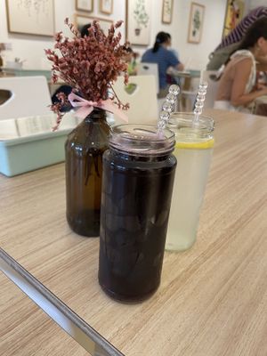 Roselle Juice and Lemon Juice - The Leaf, Georgetown, Penang  at The Leaf 绿叶坊 - Georgetown in Penang