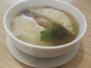 Dumpling Soup at The Leaf 绿叶坊 - Georgetown in Penang