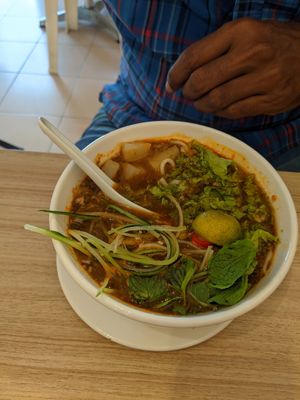 Laksa with Quinoa uinoa Ramen at The Leaf 绿叶坊 - Georgetown in Penang