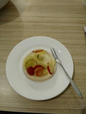 fruit jello made from a root of sorts at The Leaf 绿叶坊 - Georgetown in Penang