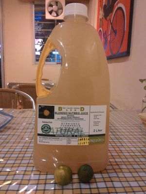 Nutmug juic RM 10 (trying it later, wish me luck) at The Leaf 绿叶坊 - Georgetown in Penang