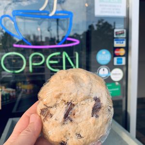 Chocolate chip scone! at Soma in Bloomington