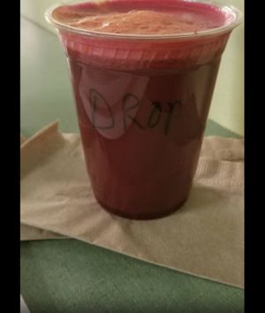 Juices and smoothies  at Soma in Bloomington